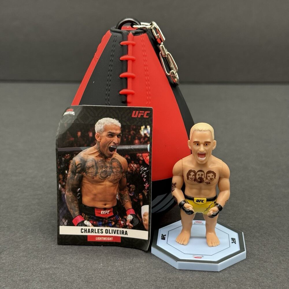 Charles Oliveira Lightweight UFC Octagon Fighters Speed Bag Figure
